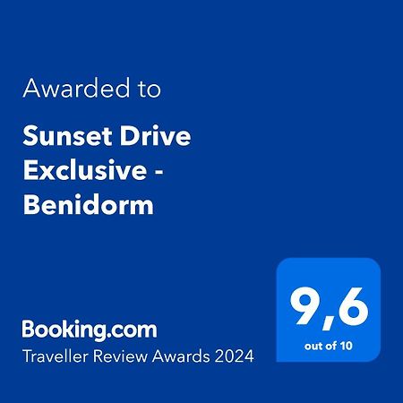 Апартаменты Sunset Drive Exclusive - Бенидорм Экстерьер фото